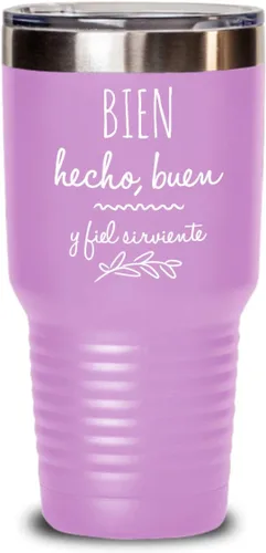 Vista 11 de Regalos católica cristianas vaso en espanol con versículos de la biblia para padres bien hecho