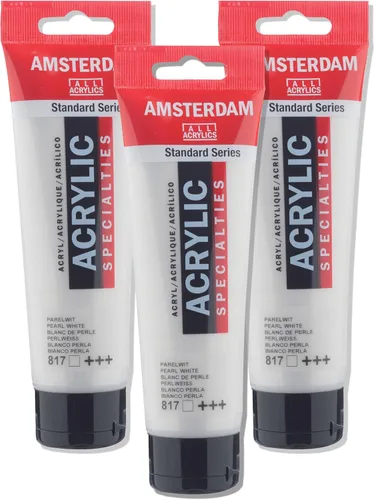 Vista 95 de Amsterdam Serie Estándar Tubo de Pintura Acrílica 120ml Azo Naranja 276 (17092762)