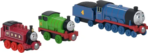 Thomas & Friends Fisher-Price - Paquete de 3 motores Percy, Rosie & Gordon