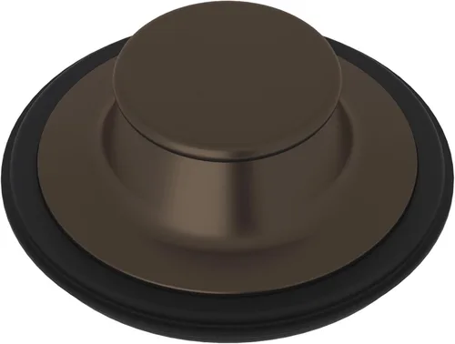 Vista 10 de Rohl 744BKS - I.S.E. Tapón de acero inoxidable negro con junta de goma negra