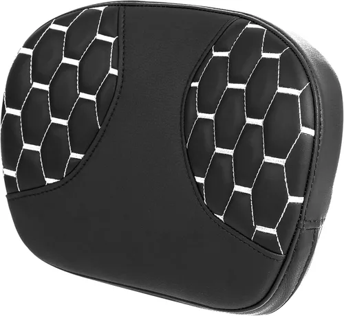 Vista 10 de C.C. RIDER Rubicon - Almohadilla desmontable para respaldo de barra de pasajero para Harley Touring Road King Street Glide Electra Glide 1994-2021