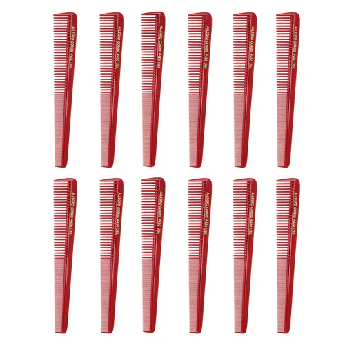 Vista 10 de Allegro Peines cónicos para el cabello, peinetas de peluquero para mujeres y hombres, 12 unidades (púrpura)