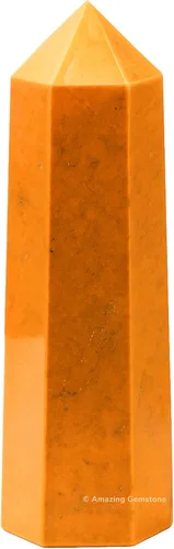 Vista 129 de Amazing Gemstone Torres de cristal de pirita, obelisco de punta de cristal curativo natural para curación de reiki y rejilla de cristal