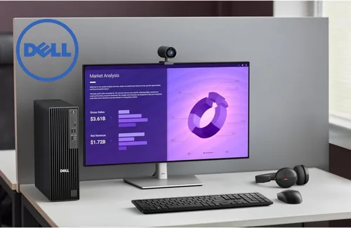 Vista 9 de Dell Escritorio Pro Slim QCS1250 SFF (nueva versión OptiPlex), 14ª generación i7-14700K (20 núcleos, hasta 5.6 GHz), 32 GB DDR5 RAM, 1 TB PCIe SSD