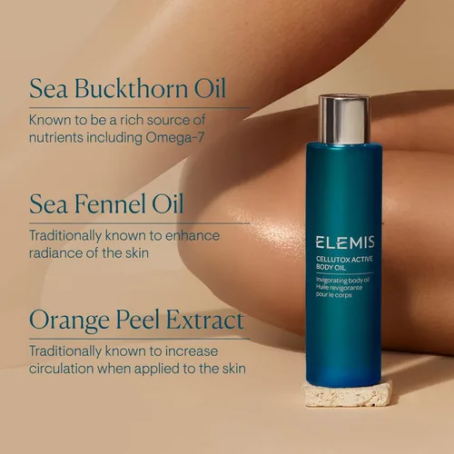 Vista 7 de ELEMIS Aceite de masaje, rejuvenece la piel con aceites esenciales, aceite hidratante para la piel