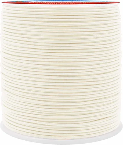 Vista 29 de Mandala Crafts Cordón elástico aguamarina de 0.039 in para la fabricación de joyas – 109 yardas de cordón elástico redondo cuerdas elásticas