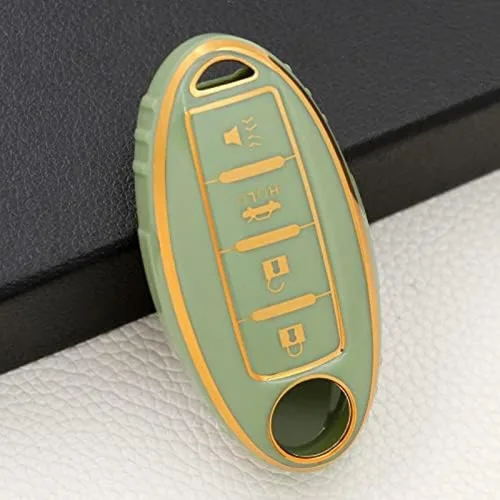 Vista 8 de TPU Car Remote Key Case Cover Shell, for Nissan Qashqai J10J11 X-Trail T31T32 Kicks Tiida Pathfinder Murano Note Juke for Infiniti