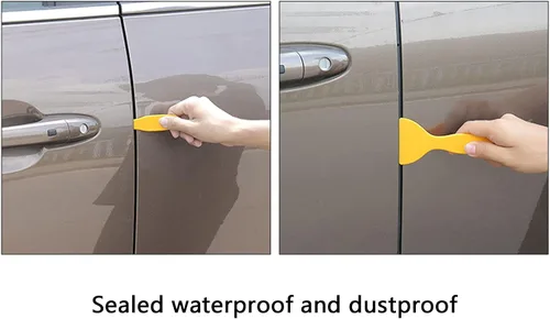 Vista 5 de Borde de goma flexible, protector en forma de U para la mayoría de automóviles, puertas y ventanas de hogar, esquinas afiladas, contra arañazos
