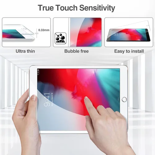 Vista 6 de ProCase iPad Air (3ª generación) de 10.5 pulgadas 2019 / iPad Pro de 10.5 pulgadas 2017 ultra delgada y ligera con soporte inteligente con ProCase 2