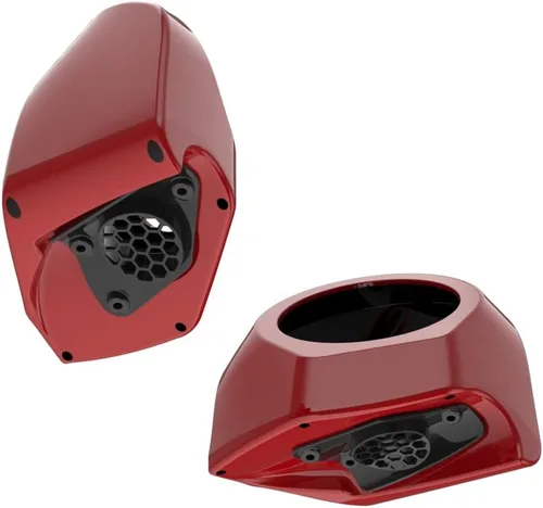 Vista 16 de Advanblack Alpine Green Tour Pack - Paquete de altavoces de 6.5 pulgadas, carcasa de audio trasera, color a juego, ajuste Harley King Tour Pack