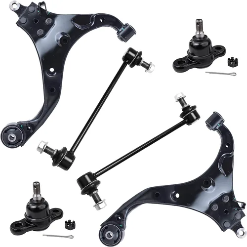 Vista 166 de Detroit Axle - Kit de brazos de control delanteros para Chevy GMC Silverado Sierra 1500 Avalanche Yukon Tahoe Escalade ESV EXT, 2 brazos de control