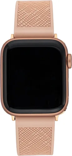 Vista 7 de Anne Klein Correa de silicona a la moda para Apple Watch, segura, ajustable, repuesto de correa de Apple Watch, se adapta a la mayoría