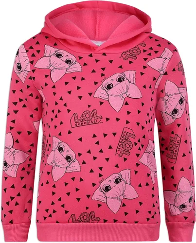 Vista 2 de L.O.L. Surprise! Diva Girls 2 Piece Pullover Hoodie and Pant Sets for Little and Big Kids Pink