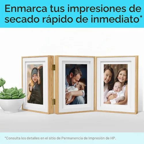 Vista 4 de HP Premium Plus papel fotográfico, brilloso, de 5 x 7 pulgadas. Paquete de 60 hojas