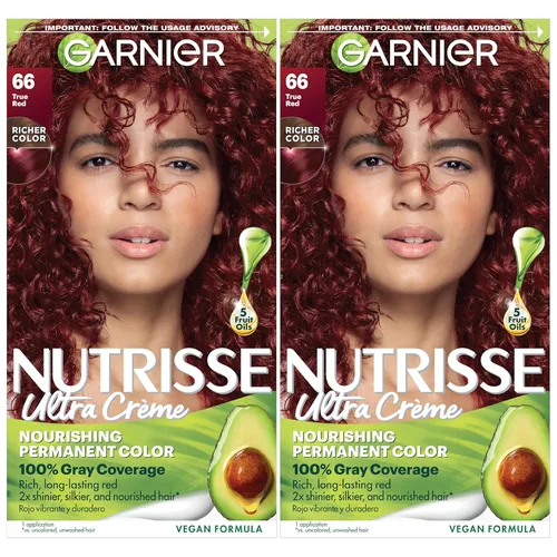 Vista 28 de Garnier Color de Cabello Nutrisse Crema Nutritiva, 10 Negro (Regaliz) Tinte Permanente para el Cabello, 1 Unidad (El Empaque Puede Variar)