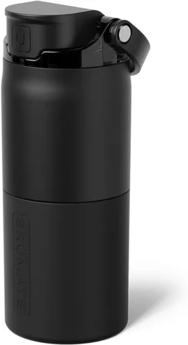 Vista 53 de BrüMate Rise - Botella de agua de 25 onzas con pajita de silicona cubierta 100 % a prueba de fugas, botella de agua de acero inoxidable aislada