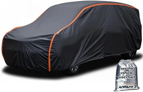 Vista 33 de Funda impermeable para automóvil deportivo, súper ligera, para todo tipo de clima, resistente a los rayos UV y a los arañazos, con cremallera