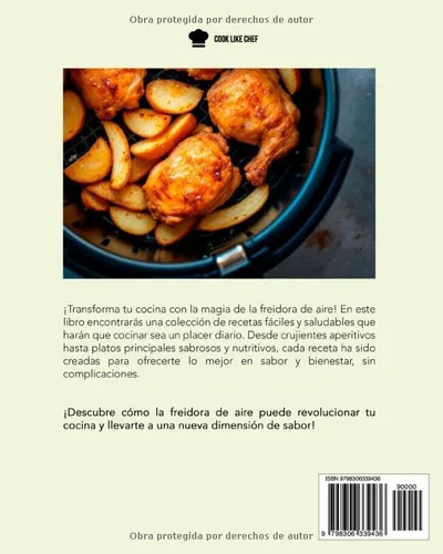 Vista 2 de Recetas Air Fryer Español recetas fáciles y saludables en la freidora de aire (Spanish Edition)