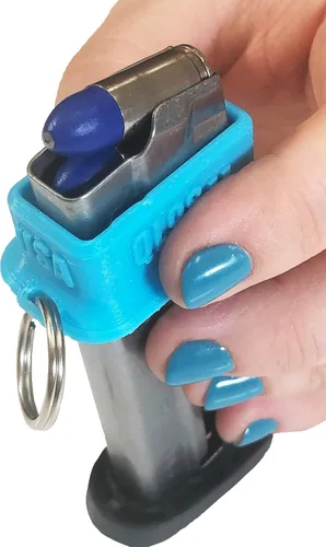 Vista 4 de S&W M&P 9 Shield EZ Cargador de tambores de velocidad, cargador rápido