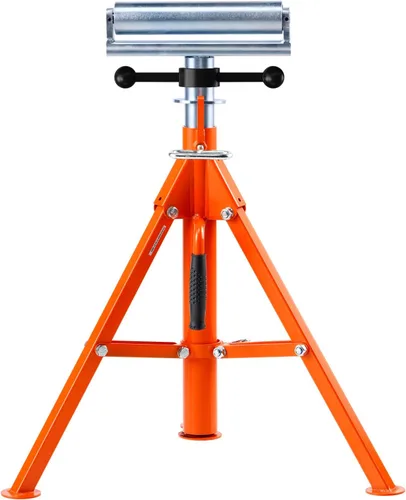 VEVOR Soporte de rodillo, resistente soporte de herramientas de capacidad de carga de 2500 libras, altura ajustable de 28 a 52 pulgadas, diseño