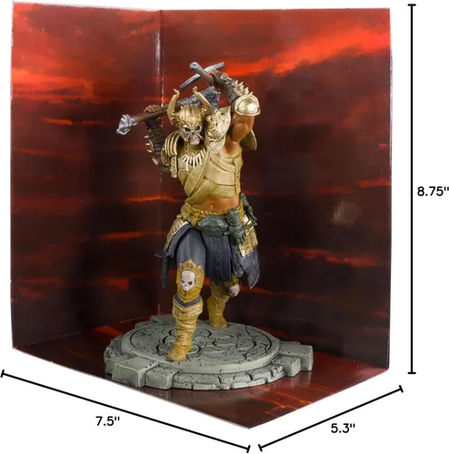 Vista 11 de McFarlane Toys - Diablo IV Upheaval Barbarian (Rare) Figura Posada Escala 1:12