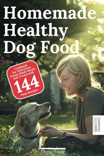 Homemade Healthy Dog Food Cookbook for Nutritious House Made Meals and Treats with 144 Easy Recipes