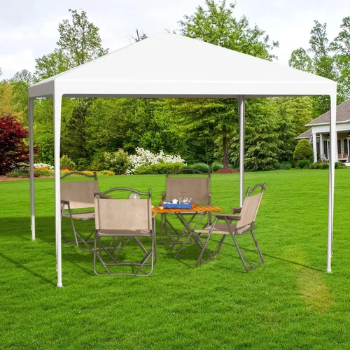 Vista 12 de Toldo de Gazebo para Exteriores, Carpa para Fiestas de Boda, Tienda de Refugio para Campamento, Refugio Instantáneo Comercial, Tienda Impermeable