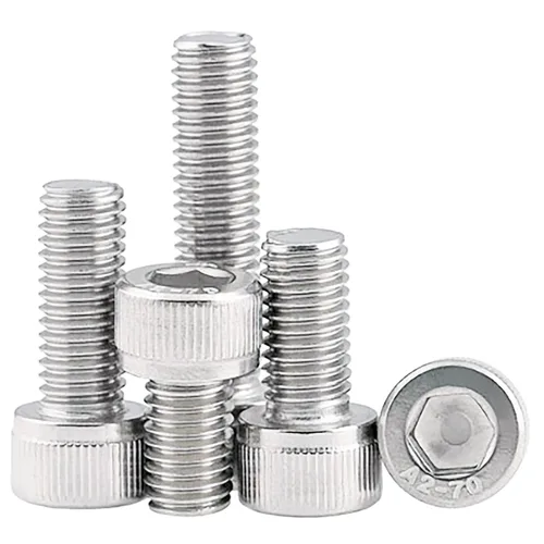 75 tornillos de cabeza hexagonal, 304 (18-8), acero inoxidable 304 (18-8), métrico M5 x 8/12/16/20/1.181 in Allen Head Hex Drive Machine Tornillos
