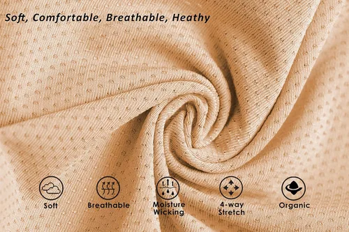 Vista 4 de CRISAN Tangas sin costuras para mujer, ropa interior de nailon para mujer, paquete de 6