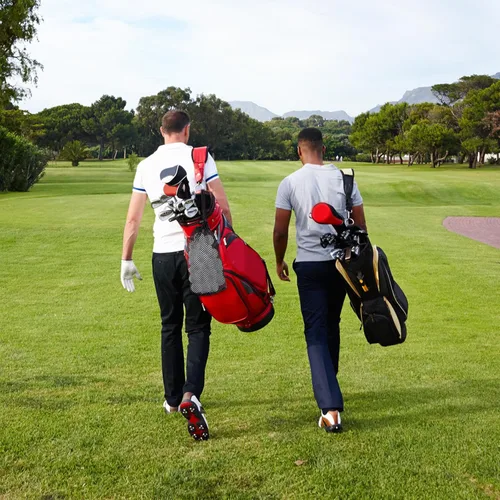 Vista 5 de EupHHonycs Bolsa de golf de malla de nailon negro, Bolsa de almacenamiento de pelotas de golf, Bolsa de bolas de golf negra, Lleva 48-56 pelotas