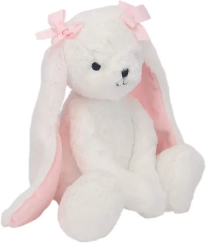 Vista 2 de Bedtime Originals - Conejo de peluche Blossom de narcisos, juguete de animal de peluche - Copo de nieve