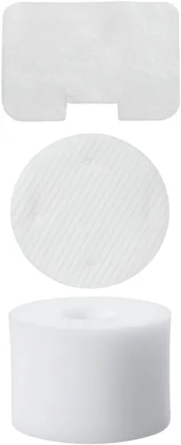 Vista 3 de Nispira Juego de filtros de espuma compatible con aspiradora vertical Shark NV42 Deluxe. Comparado con la parte #XFF36. Compatible con UV402 UV410