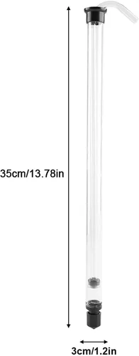 Vista 3 de Sifón automático, sifón de plástico, llenado de botellas de vino, bastón para cerveza, cubo de vino, botella de Carboy con tubo de plástico