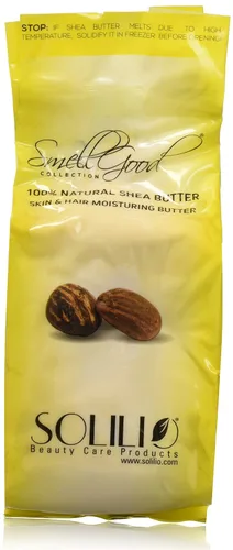 Vista 11 de Manteca de karité de Marfil no refinada. De grado superior. Origen: Ghana. Suave. Contenido: 1 lb. De Smellgood.