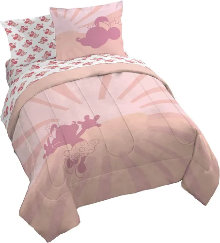Vista 15 de Jay Franco Disney Lilo and Stitch - Juego de edredón tamaño Full, ropa de cama de 7 piezas, incluye juego de sábanas y fundas de almohada, ropa