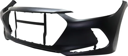 Vista 3 de Evan Fischer Cubierta de parachoques delantero compatible con Hyundai Elantra 2017-2018, imprimada, para modelos fabricados en Estados Unidos