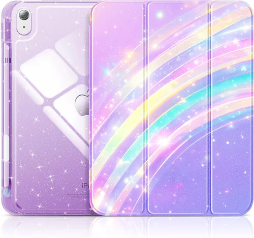 Vista 11 de INFILAND Funda compatible con iPad A16 de 11ª generación de 11 pulgadas 2025, funda para iPad de 10ª generación de 10.9 pulgadas, cubierta