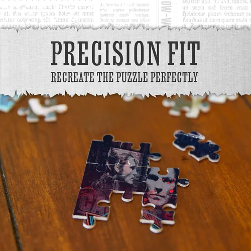 Vista 3 de Paladone Harry Potter Dark Arts - Rompecabezas de 1000 piezas, con Voldemort y mortífagos, 30 x 24 pulgadas, mercancía espeluznante y póster