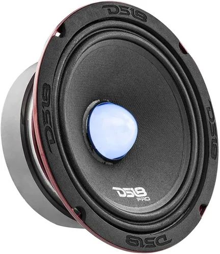 Vista 6 de DS18 PRO-X6.4BMRGB - Altavoz con bala de luz RGB - 6.5 pulgadas, rango medio, 500 W máximo, 250 W RMS, 4 ohmios - Altavoces de puerta de audio