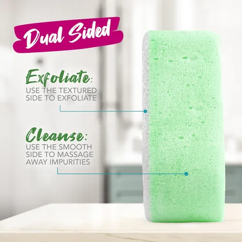 Vista 5 de Spongeables Anti-Cellulite Body Wash in a Sponge, Moisturizer and Exfoliator, 20+ Washes