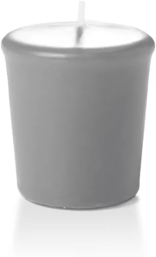 Vista 8 de Yummi - Velas votivas sin aroma, 15 horas de combustión, color blanco. 9 por paquete