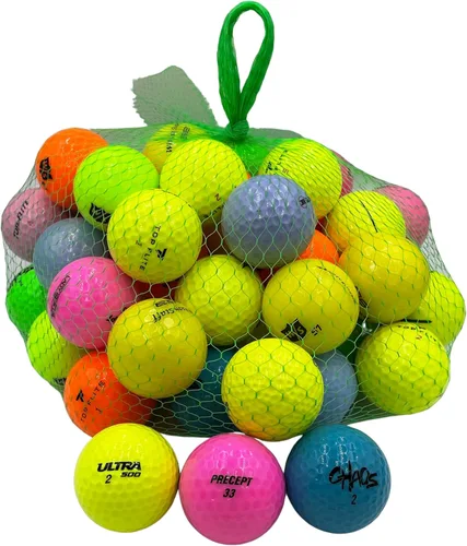 Vista 9 de Golf Ball Planet Paquete de 50 pelotas de golf usadas en colores mezclados
