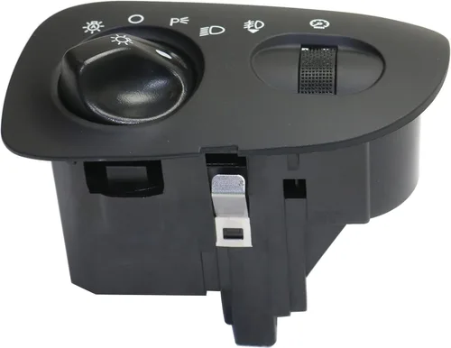 Vista 6 de Garage-Pro Interruptor de faros delanteros para Ford F-150 2000-2003, Ford F-150 Heritage 2004, interruptor de luz antiniebla, faro automático negro