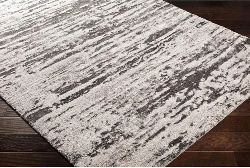 Vista 17 de Livabliss Lamarque - Alfombra moderna de pelo largo, 2 x 3 pies, gris/marfil