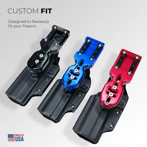 Vista 4 de Funda de competición profesional resistente para Staccato XC con SureFire X300U-A