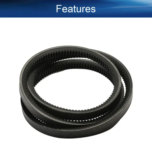 Vista 3 de Bettomshin 1 correa de 49 pulgadas de circunferencia en V, correa triangular AX49 correa industrial, correa en V de potencia, correa de transmisión