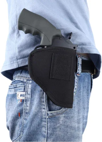 Vista 5 de 2 paquetes de fundas para revólver Derecha Izquierda IWB OWB de extracción rápida Se adapta a la mayoría de los revólveres de marco J/Ruger