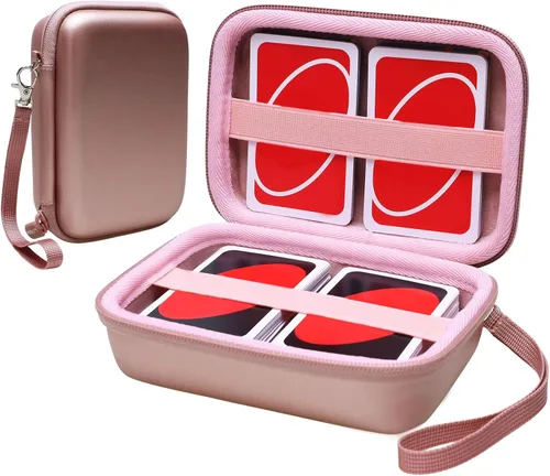 Vista 12 de L LTGEM Funda de juego de cartas compatible con Pokemon/UNO/Piles/Phase 10/Exploding Kittens/Five Crowns/Flip 7/SKYJO/Slingz/Survivor/Go Fish/Dutch