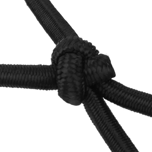 Vista 5 de VGEBY1 Cubierta de red de equipaje para bicicleta, red de carga para equipaje con 6 ganchos para almacenamiento de bicicletas