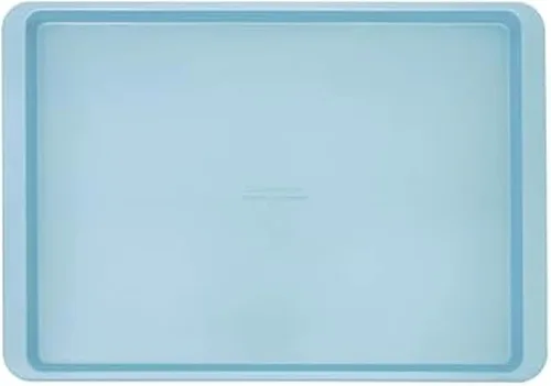 Vista 6 de KitchenAid Bandeja para hornear de acero aluminizado antiadherente de ingeniería suiza, apta para lavavajillas, Agave, 9x13 pulgadas